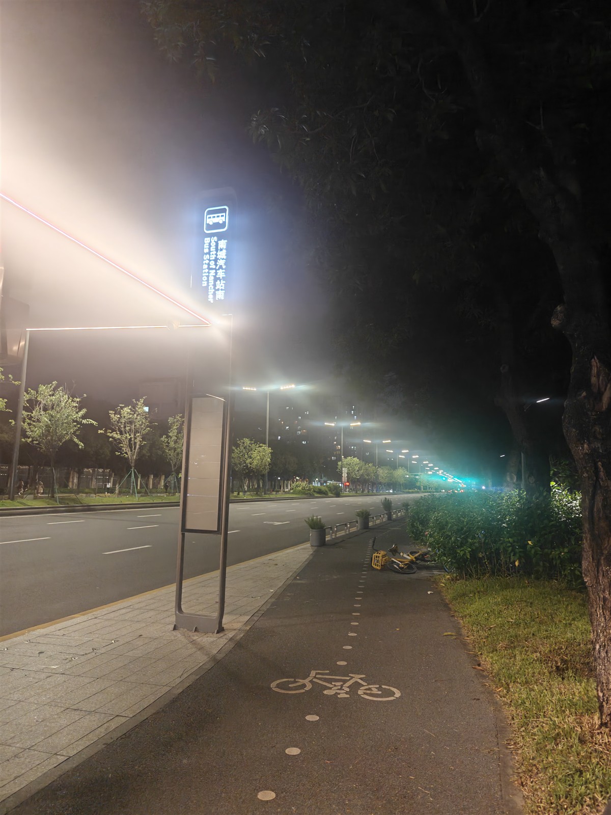 宏图路夜景